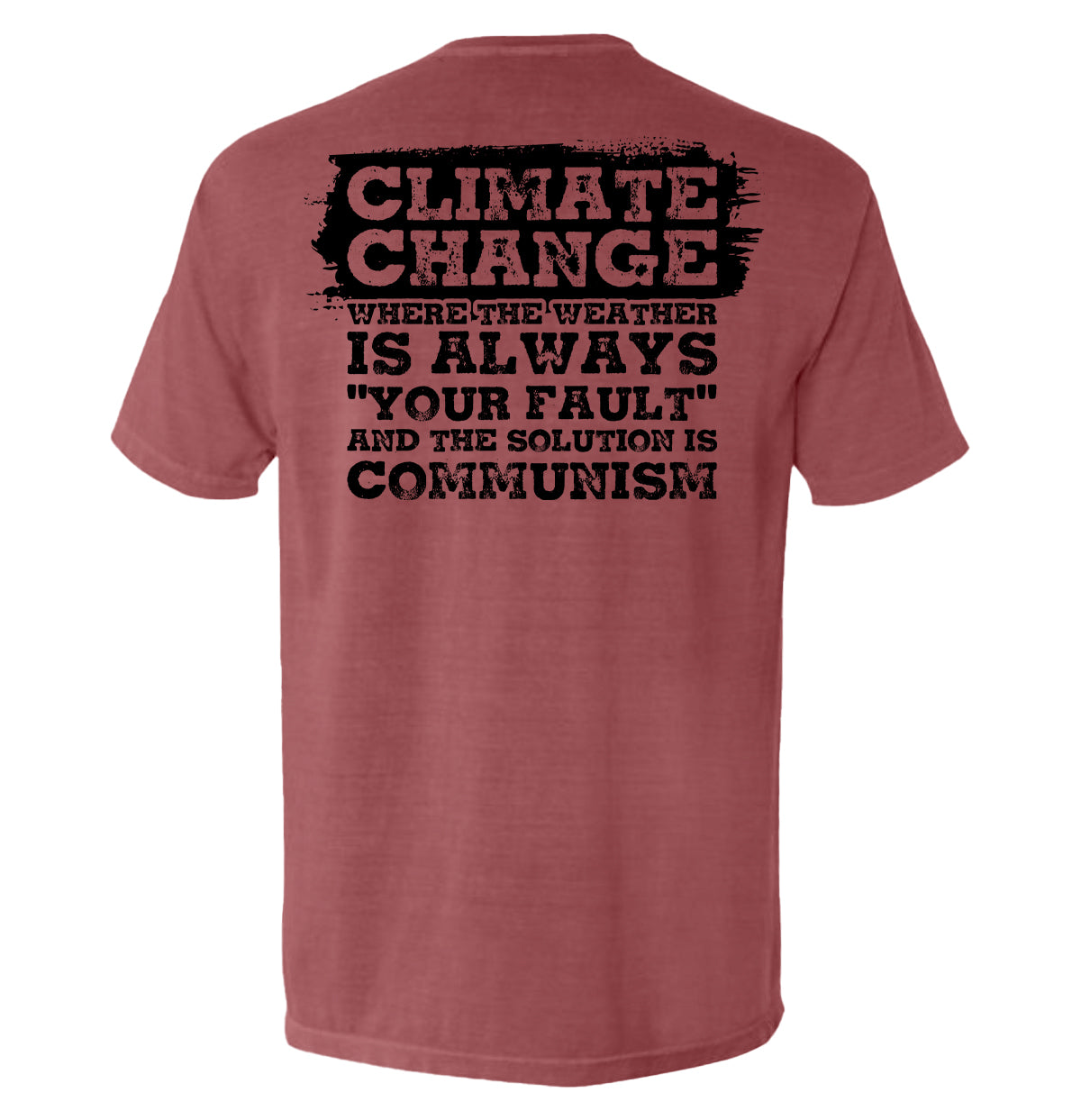 Climate Change The Solution Is Communism Shield Republic