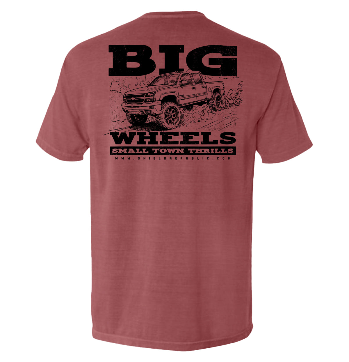 Big Wheels Small Town Thrills Shield Republic