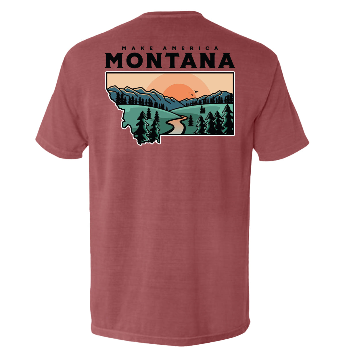 Make America Montana Shield Republic