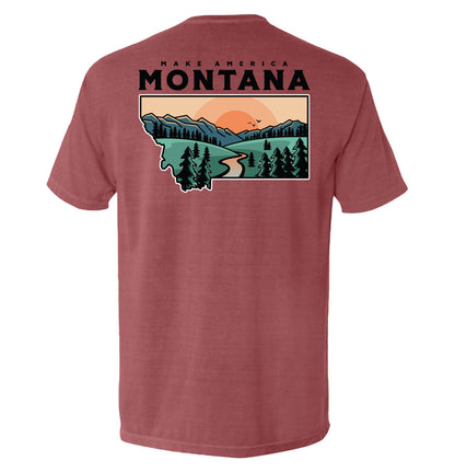 Make America Montana Shield Republic