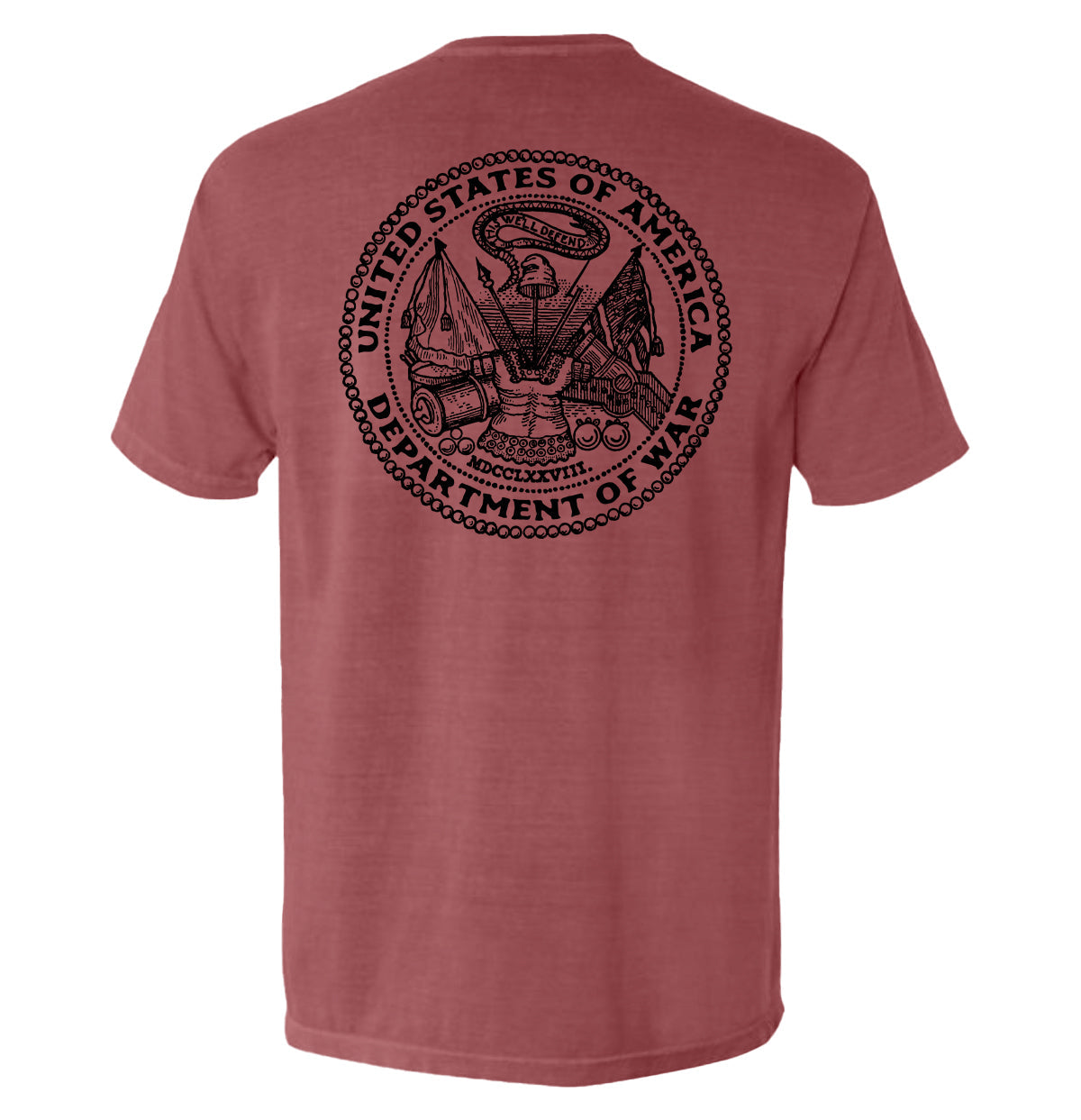 United States of America Department of War Shield Republic