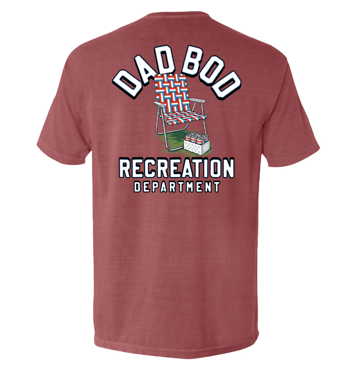 Dad Bod Recreation Department Shield Republic