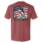 From Sea To Shining Sea Marlin (Back Print) Shield Republic