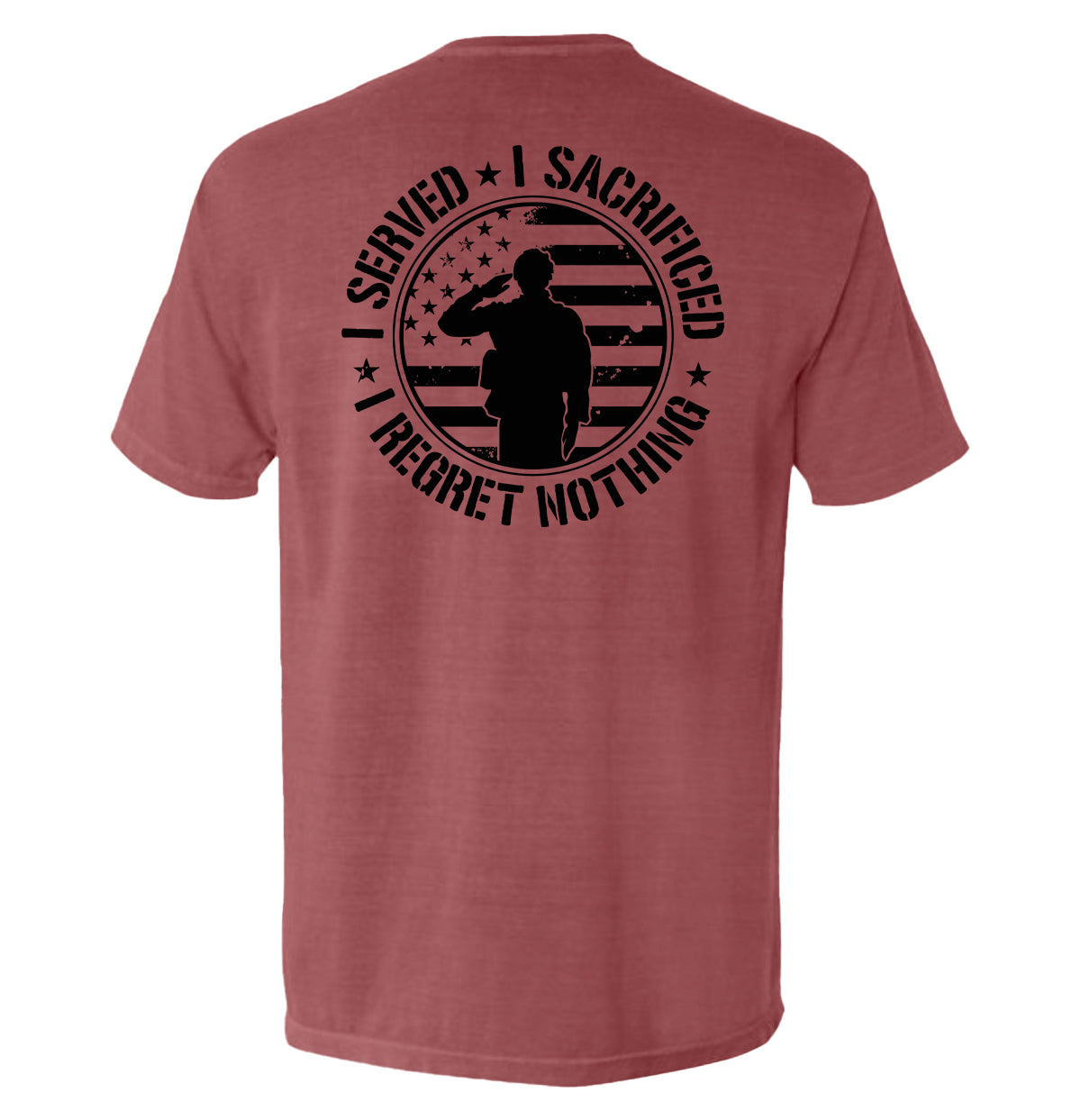 I Served I Sacrificed I Regret Nothing Shield Republic