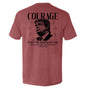Courage Is Not The Absence of Fear Shield Republic