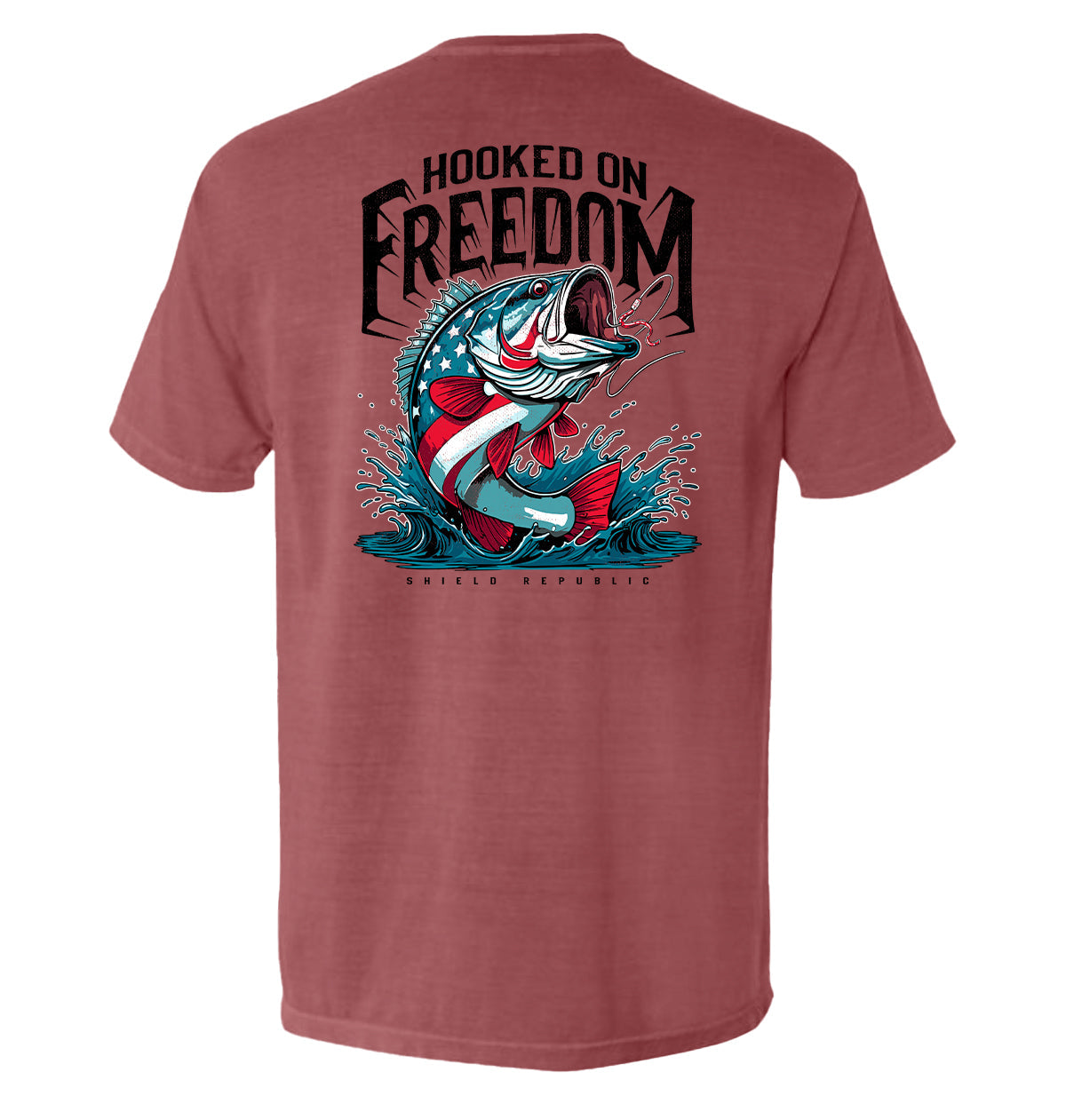 Hooked on Freedom Shield Republic
