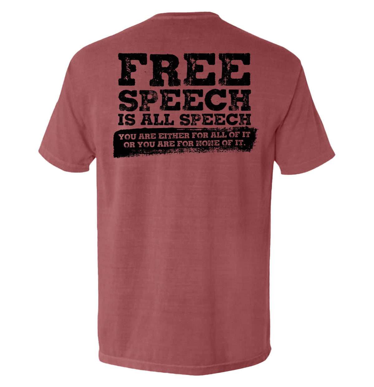 Free Speech Is All Speech Shield Republic