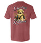 Don't Stop Retrievin Yellow Lab Shield Republic