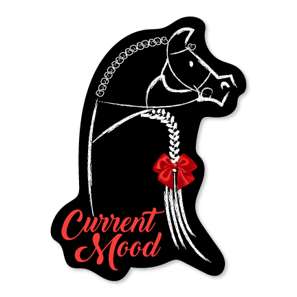 Current Mood Sticker Horseplay Apparel