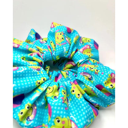 Swimming Frogs Summer Scrunchie Enchanted Scrunch