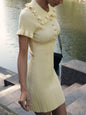 Hepburn Elegance Knit Dress - Audrey Hepburn Inspired Dress for Stylish Women Country in My Heart