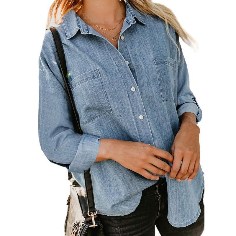 SilkSoft Loose Fit Denim Shirt Country in My Heart