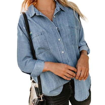 SilkSoft Loose Fit Denim Shirt Country in My Heart