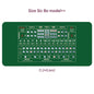 Dezhou playing card pad tablecloth table cushion square round chip rubber cushion playing card table top cushion