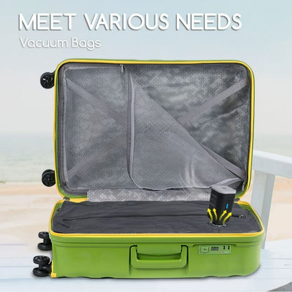 Compression Bag Pump Multi-Purpose Vacuum Compression Bag Storage Bag Essential for Sports Travel Luggage Clothing Storage With Pump