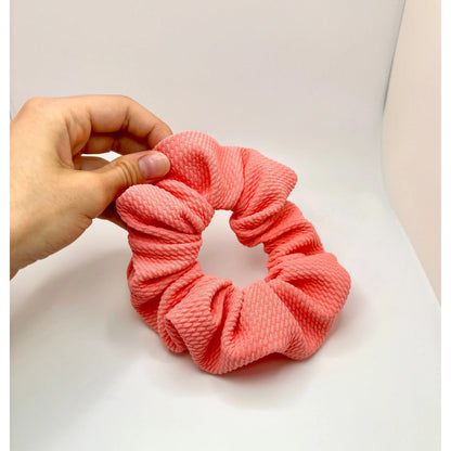 Mini Coral Summer Bullet Scrunchie Enchanted Scrunch