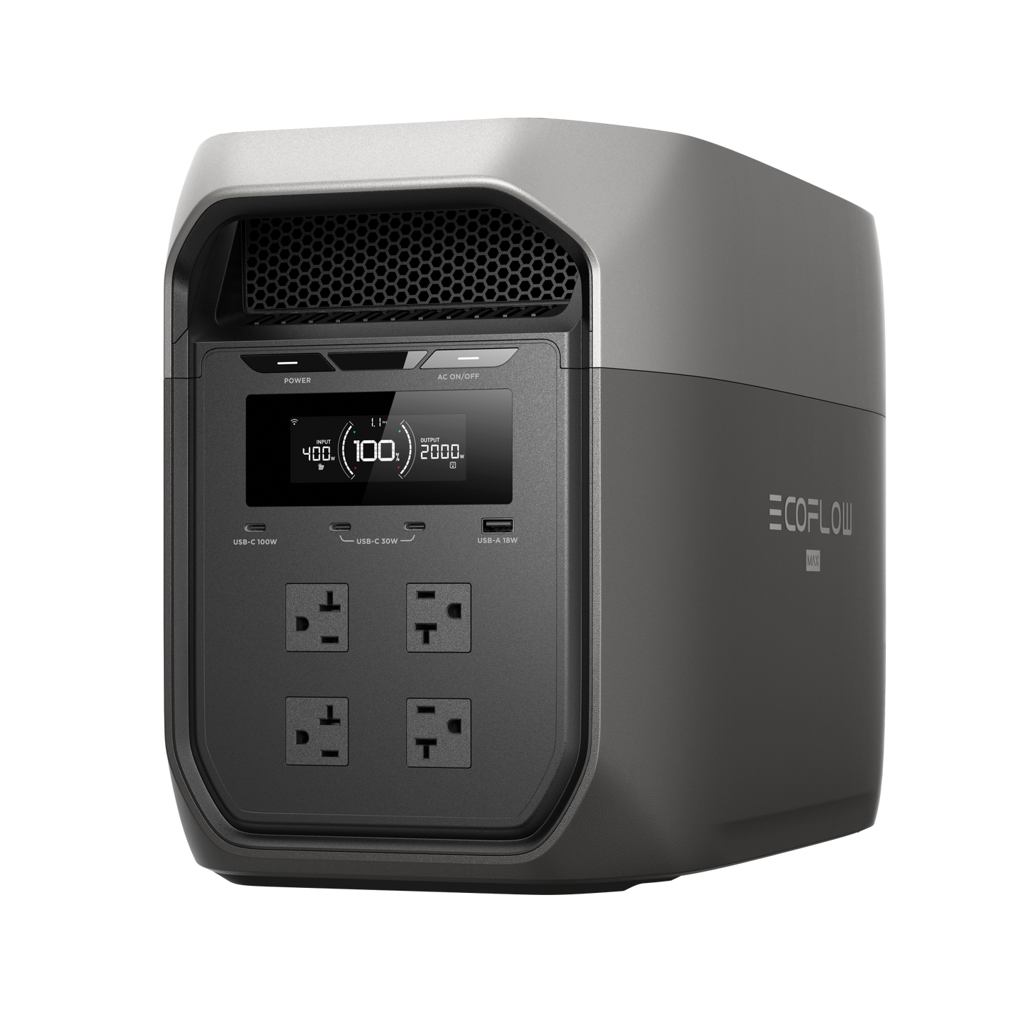 EcoFlow DELTA 3 Max Portable Power Station (2048Wh) NOVANEST
