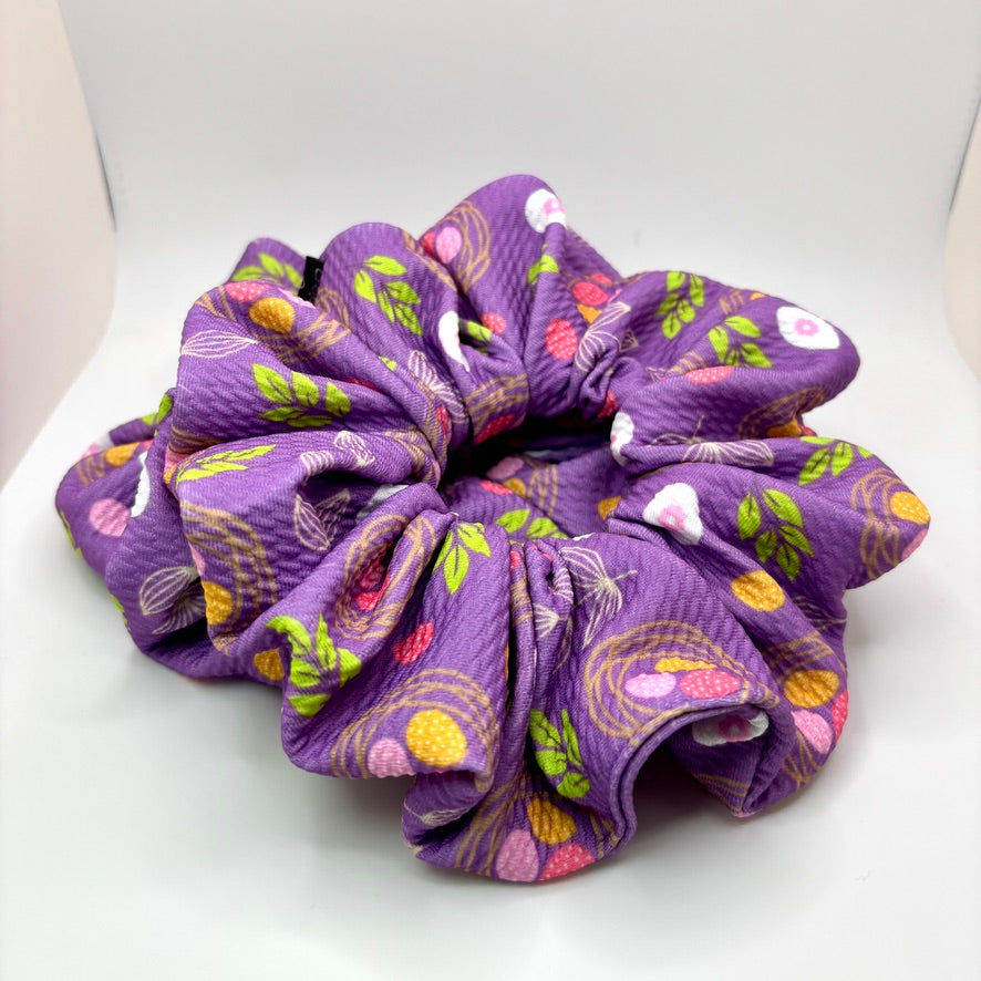 Purple Easter Egg Bullet Scrunchie Enchanted Scrunch