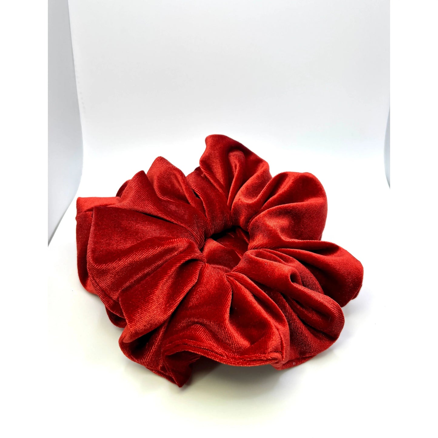 Burnt Orange Velvet Scrunchie Enchanted Scrunch