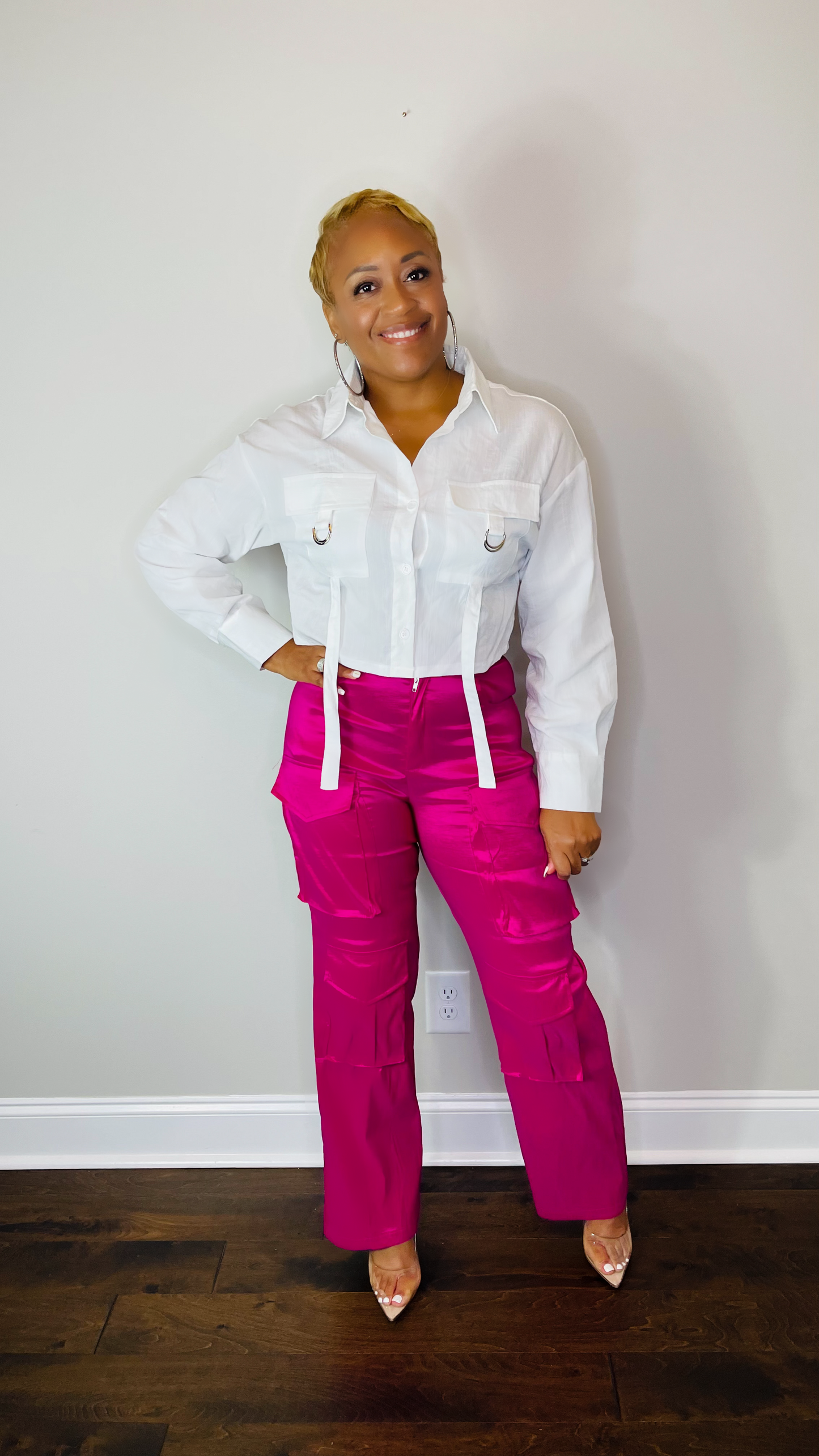 Cropped Utility Top The Bella Noire Store