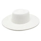 Ella Wide Brim Wool Jazz Hat – Stylish Felt Hat in 16 Colors Country in My Heart