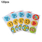 120 Pcs Mosquito Repellent Patches Stickers Football Shape Cartoon Pattern Safe Long-lasting Anti-mosquito Paste Sticker