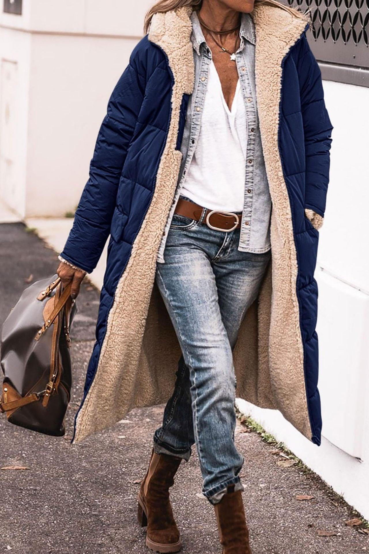 Rancher Fleece-Lined Hooded Jacket – Cozy, Stylish Cowgirl Outerwear for Every Occasion Country in My Heart