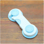 5pc/lot Plastic Cabinet Lock Child Safety Baby Protection From Children Safe Locks for Refrigerators Baby Security Drawer Latches