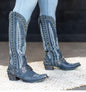 Women’s Custom Embellished Cowgirl Boots Country in My Heart