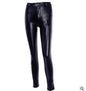 "RockRider High-Waist Leather Pants – Sexy Shiny Black Simulated Leather, Edgy Rock & Roll Style" Country in My Heart
