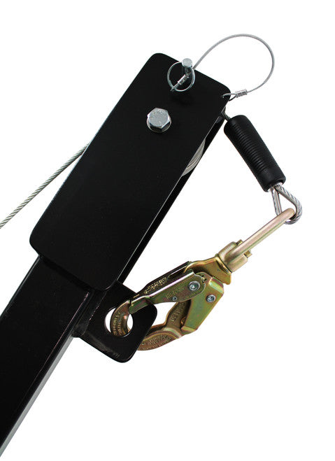 Frontline DAN75RA-US Patriot Confined Space Davit with 50' 3-Way Retrieval System - Made in USA VM Hardware