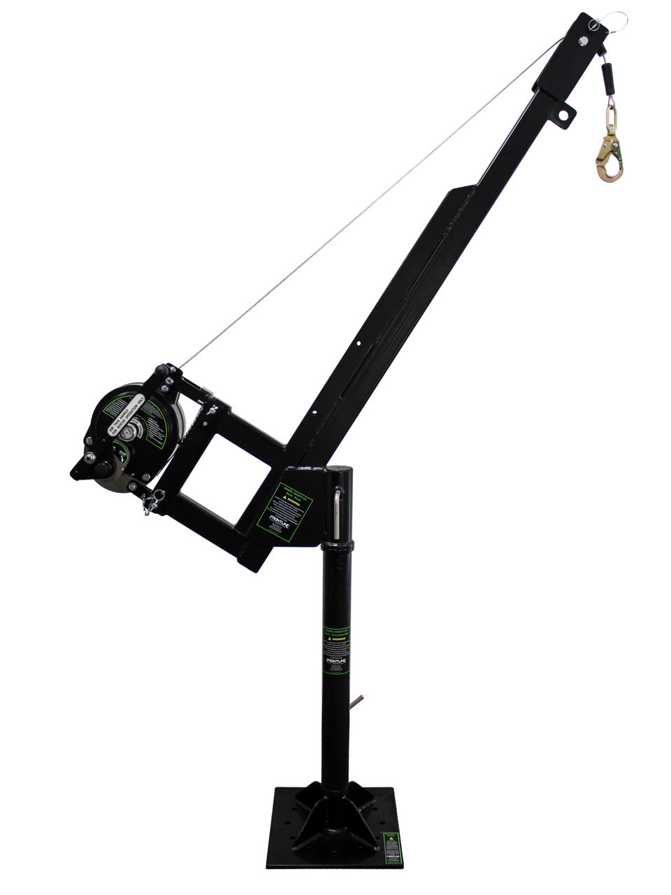Frontline DAN75RA-US Patriot Confined Space Davit with 50' 3-Way Retrieval System - Made in USA VM Hardware