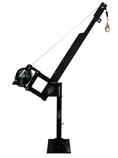 Frontline DAN75RA-US Patriot Confined Space Davit with 50' 3-Way Retrieval System - Made in USA VM Hardware