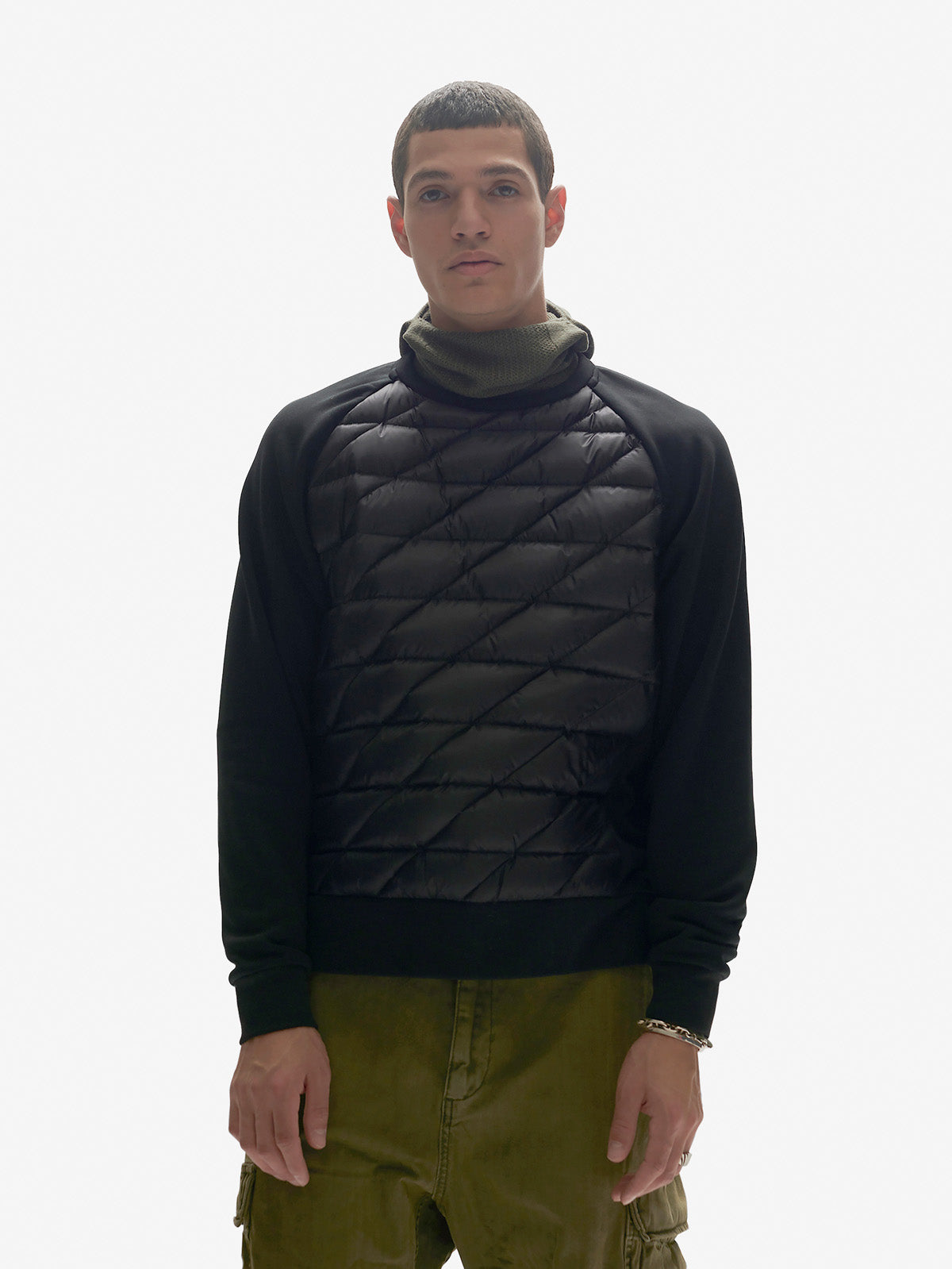 Down Crew Sweater - Black Holden Outerwear