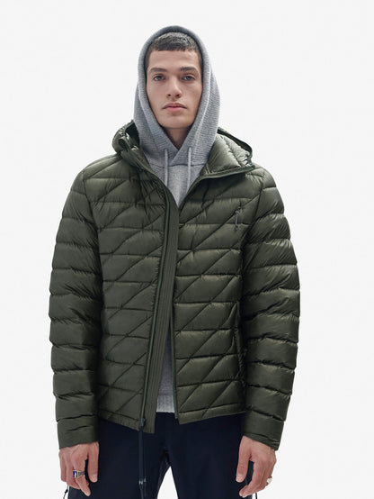 Packable Down Jacket - Stone Green Holden Outerwear