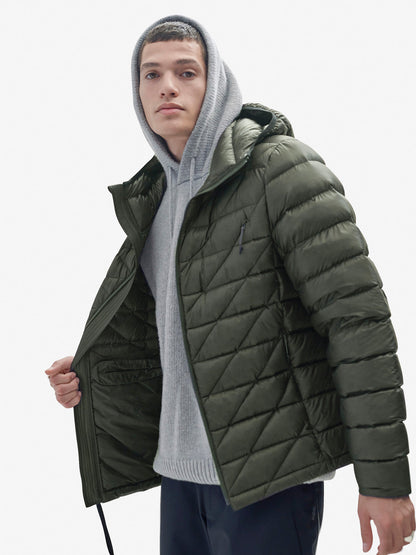 Packable Down Jacket - Stone Green Holden Outerwear