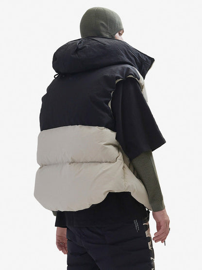Hooded Down Vest - Canvas Holden Outerwear