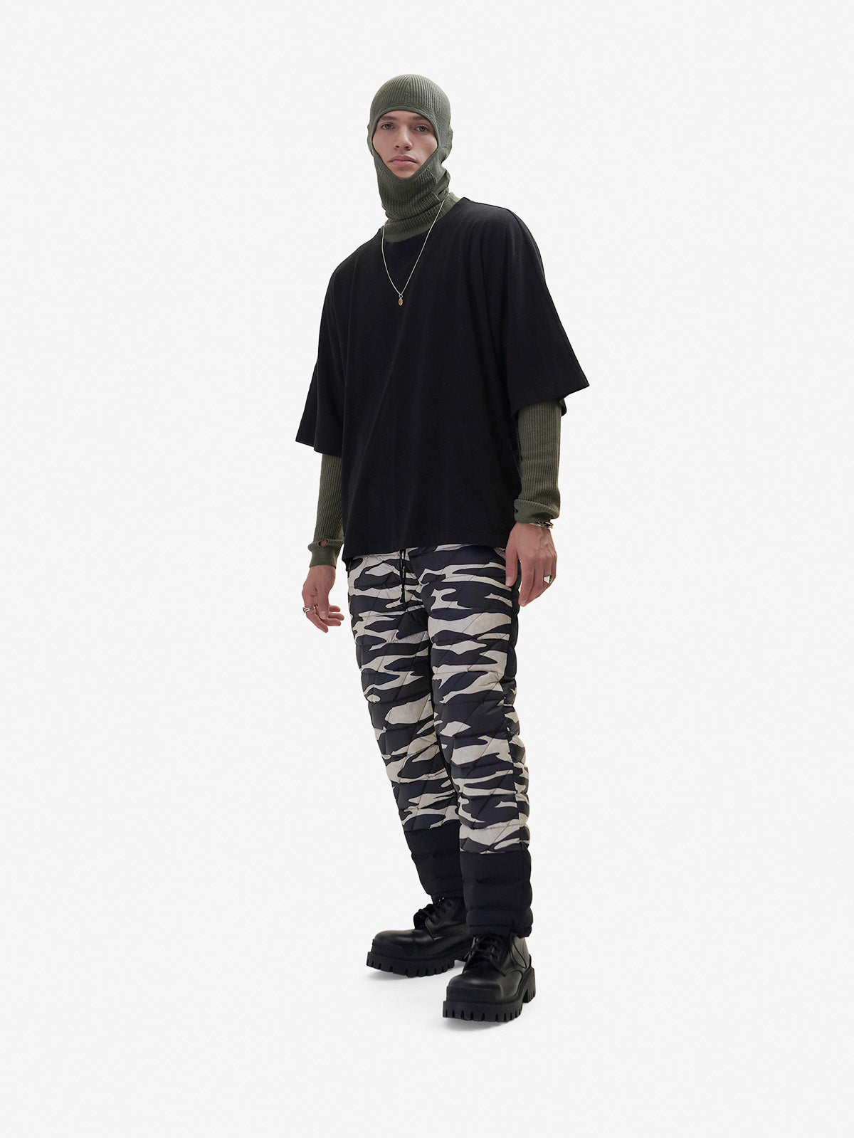 Hybrid Down Sweatpant - Zebra Holden Outerwear