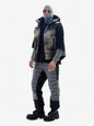 Hooded Down Vest - Rekall Tie Holden Outerwear