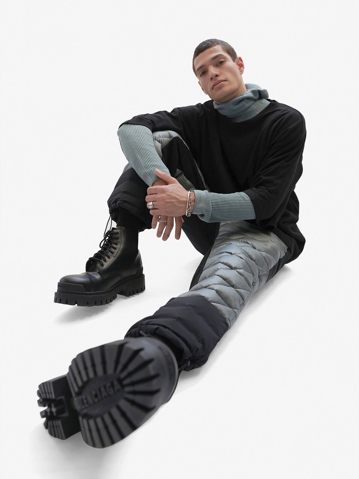 Hybrid Down Sweatpant - Slate Gray Holden Outerwear
