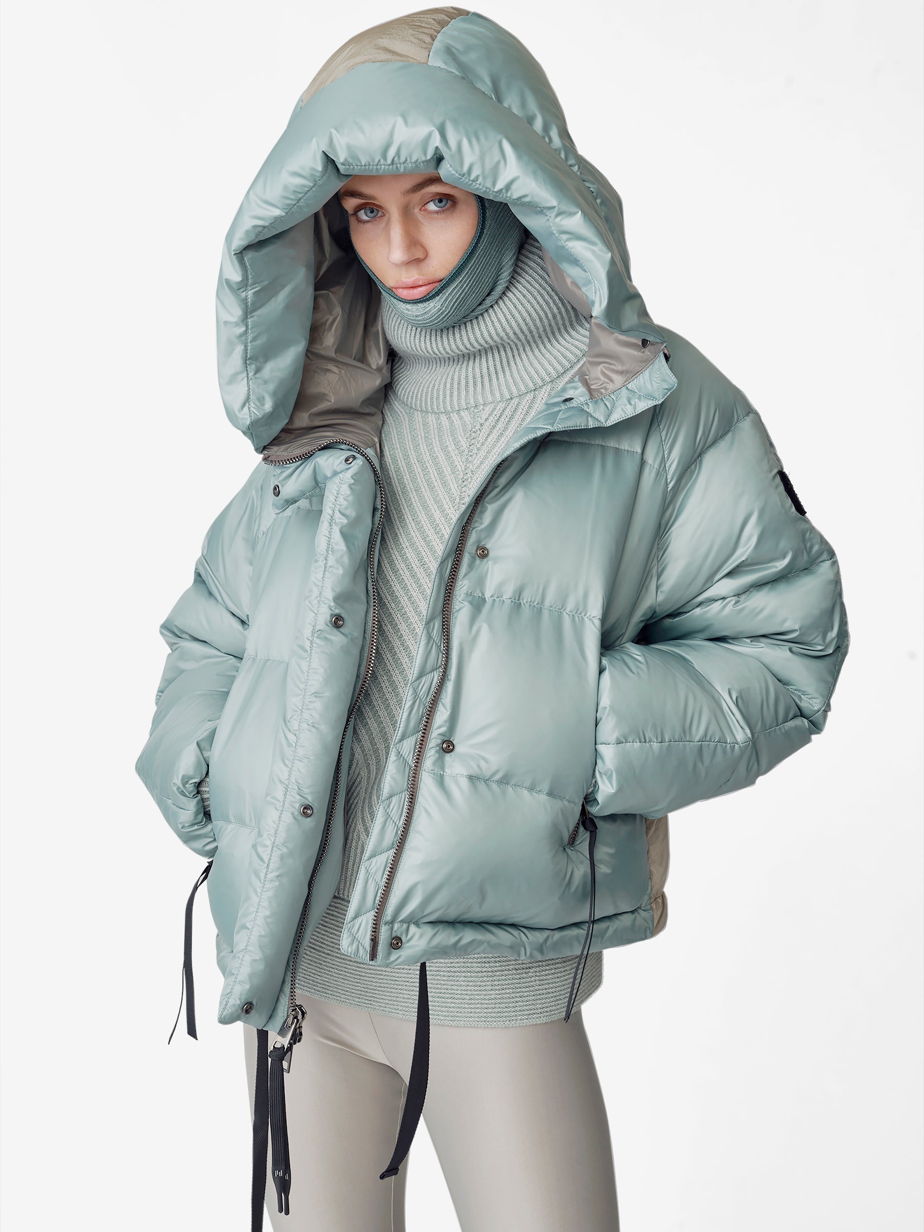 Short Down Puffer - Slate Gray Holden Outerwear