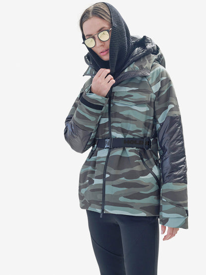 Belted Parka - Zea Camo Holden Outerwear