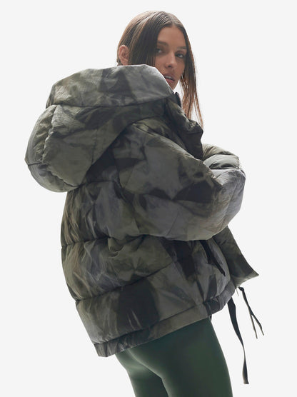 Short Down Puffer - Rekall Tie Holden Outerwear