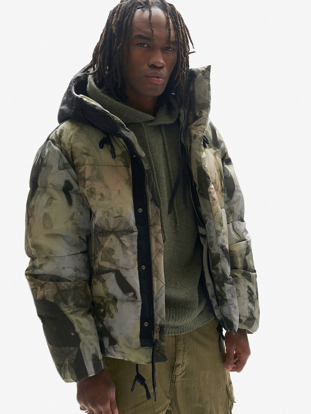 Fowler Down Jacket - Rekall Tie Holden Outerwear