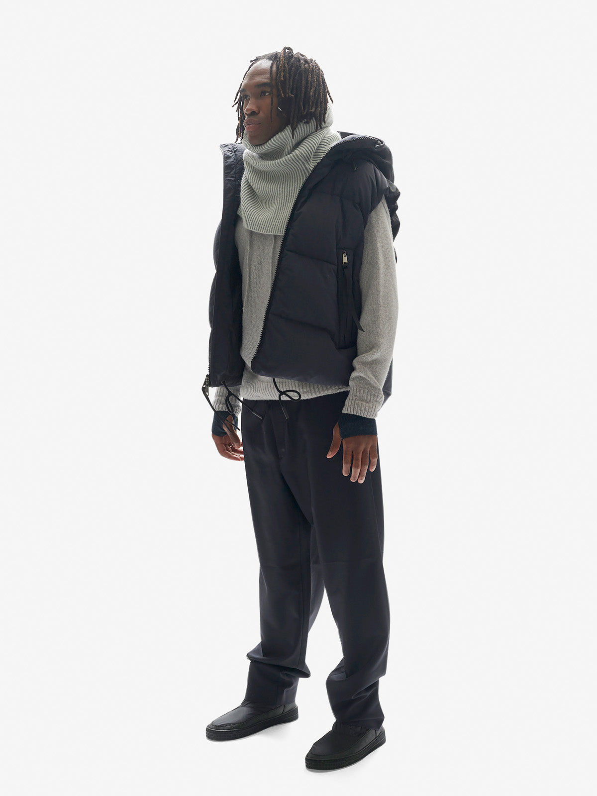 Hooded Down Vest - Navy Holden Outerwear
