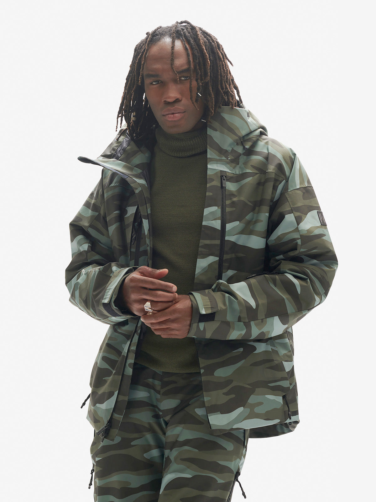 Sierra 2 Layers Jacket - Zea Camo Holden Outerwear