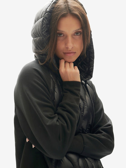 Down Zip Hoodie - Black Holden Outerwear