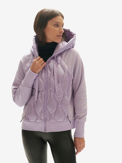 Down Zip Hoodie - Lavender Holden Outerwear