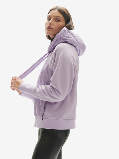 Down Zip Hoodie - Lavender Holden Outerwear