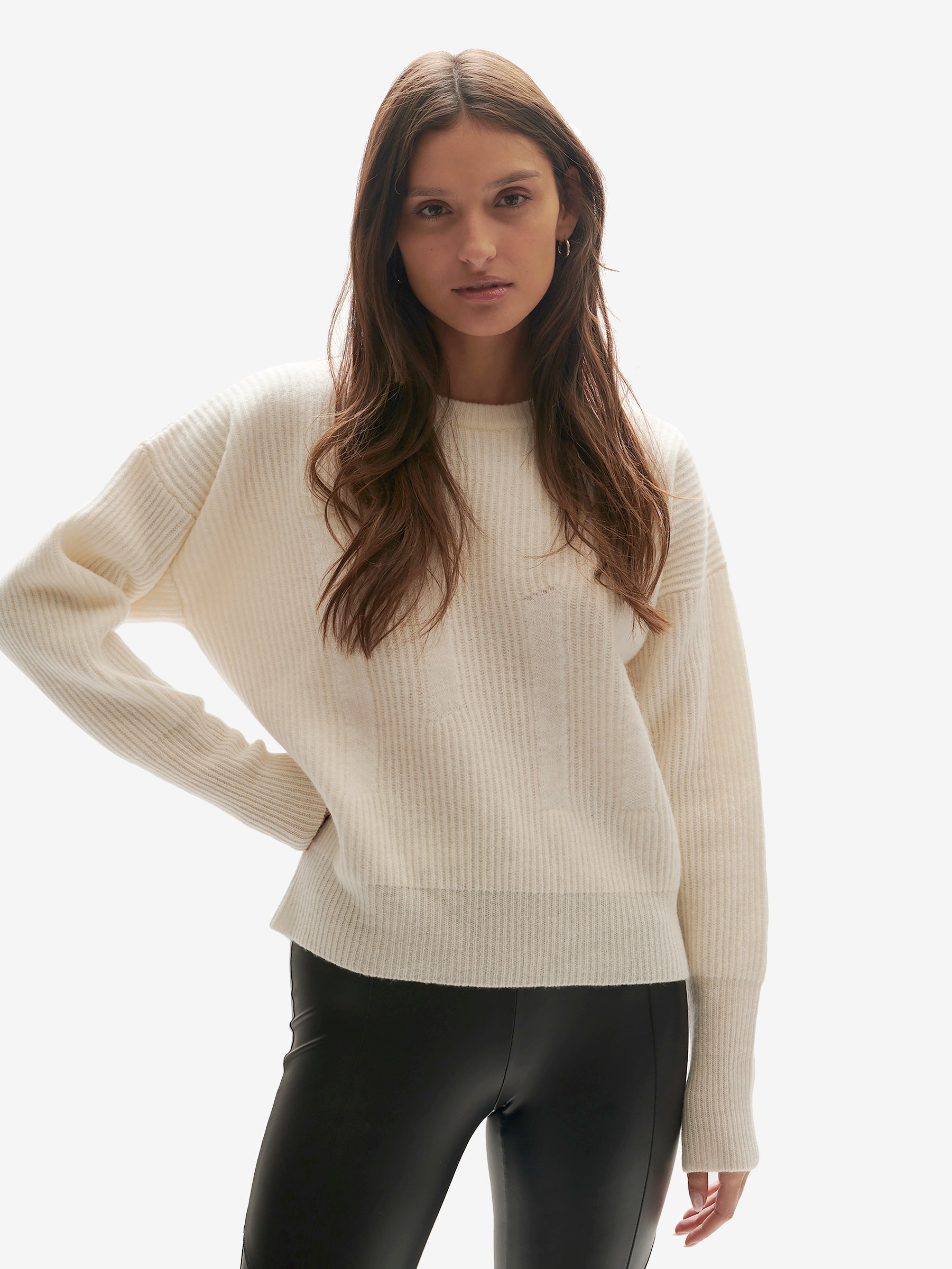 Wool Icon Sweater - Soft Cream Holden Outerwear